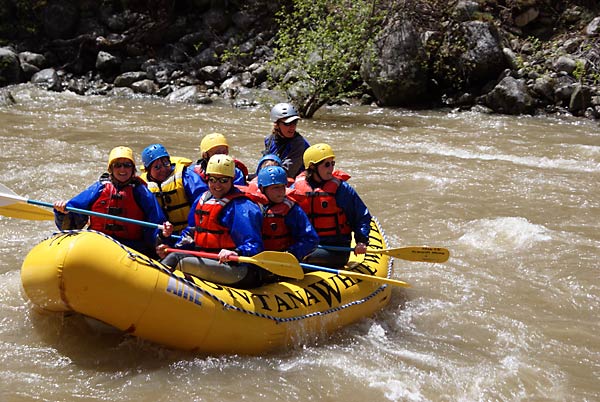 whitewater rafting