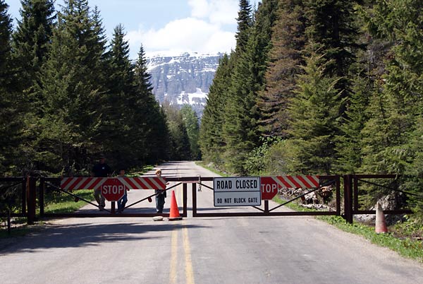 Logan Pass still closed due to snow