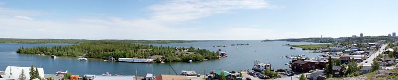 Yellowknife harbor