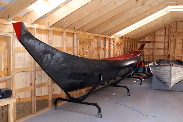 Tlingit dugout canoe