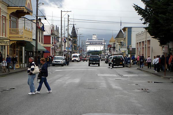 main street of Skagway