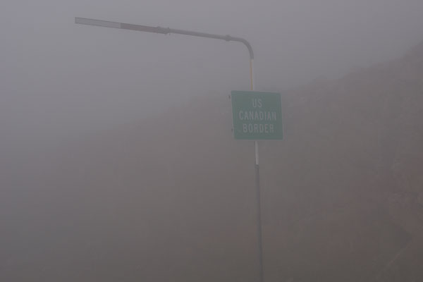 US-Canada border at White Pass