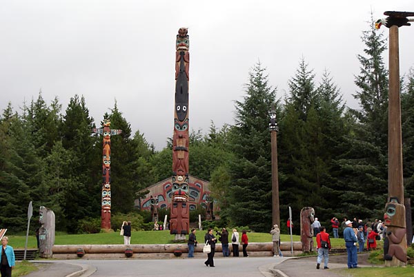 Saxman totem park