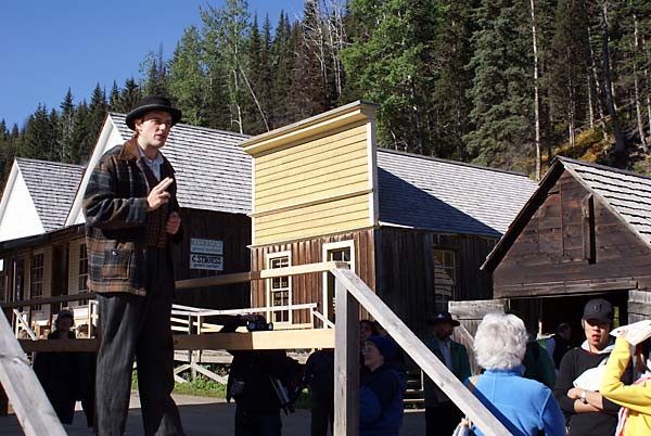 Barkerville tour leader