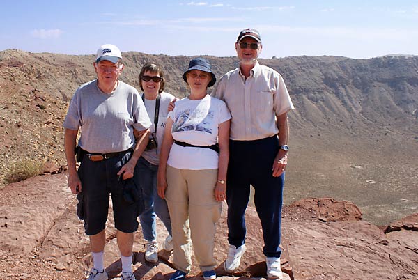 Meteor crater